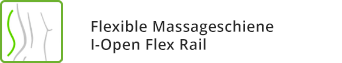 Flexible Massageschiene