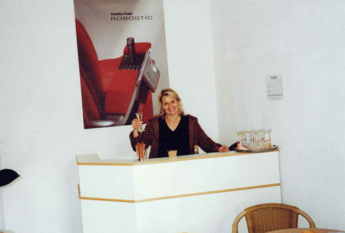 Eröffnung Massagesessel Showroom