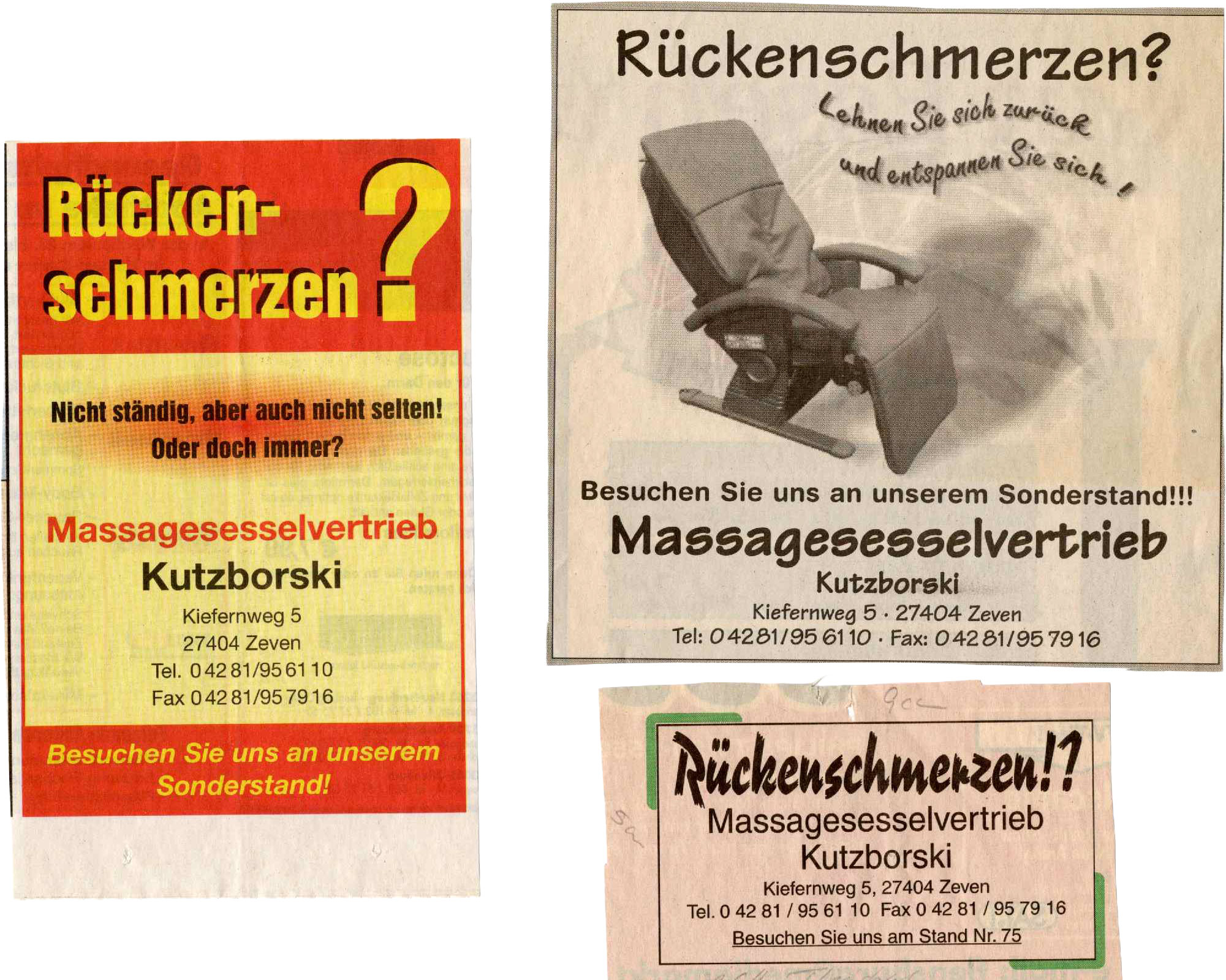 Zeitungsauschnitte