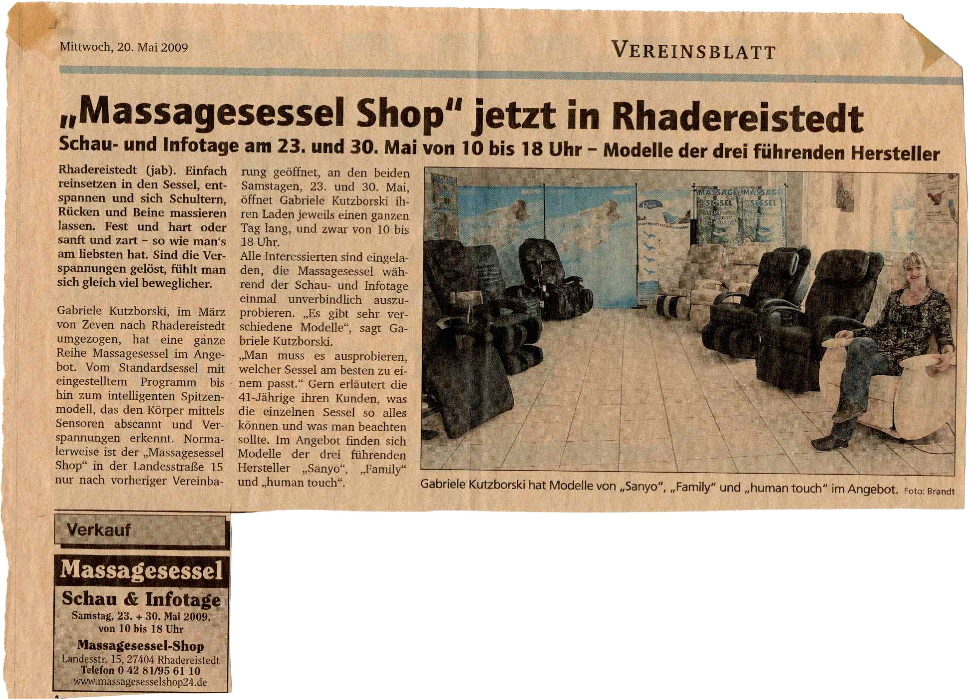 Zeitungsauschnitte