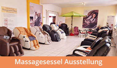 Massagesessel Shop Ausstellung