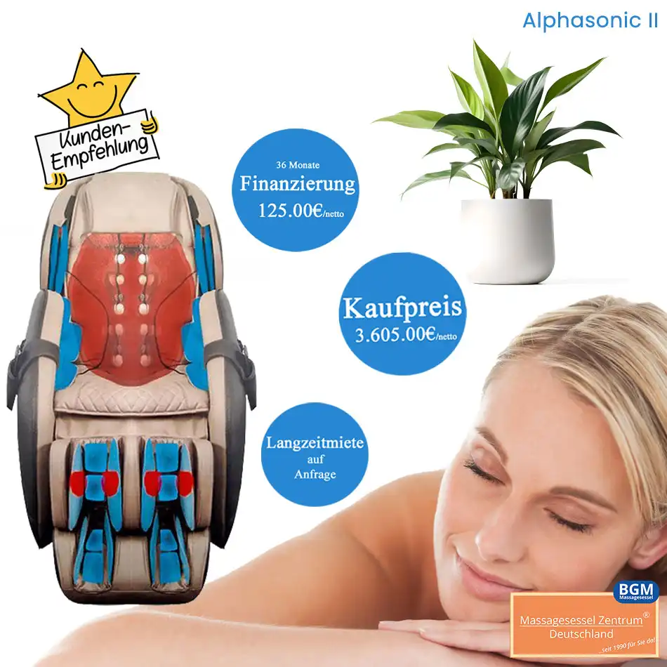 BGM - Massagesessel Alphasonic II