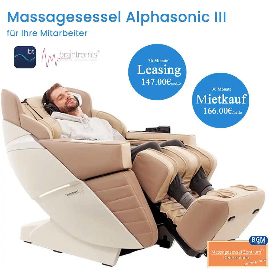 BGM - Massagesessel Alphasonic III