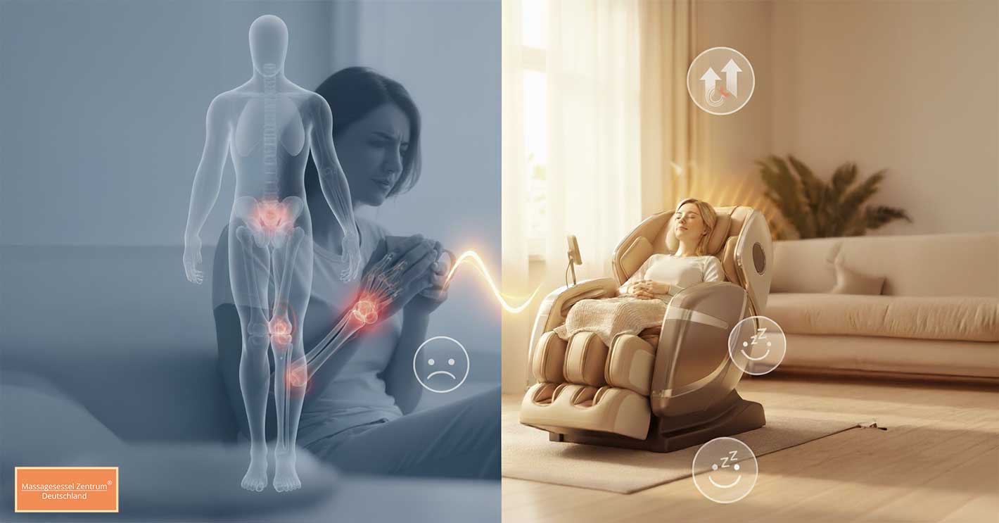 Massagesessel helfen bei Rheuma