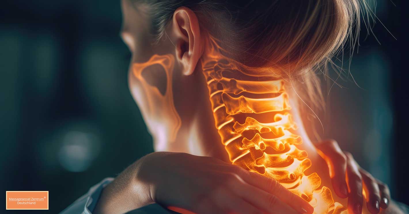 Nackenschmerzen - Massage hilft