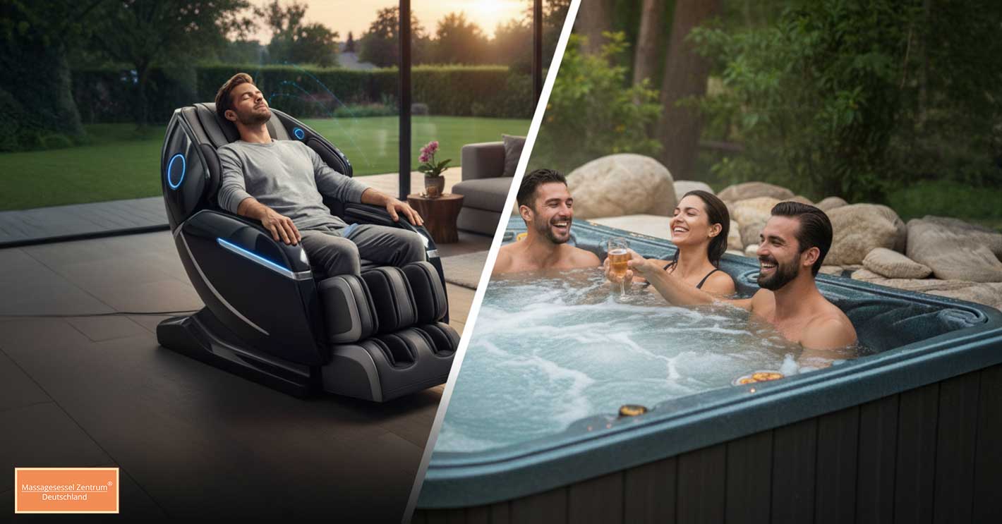 Massagesessel oder Whirlpool?