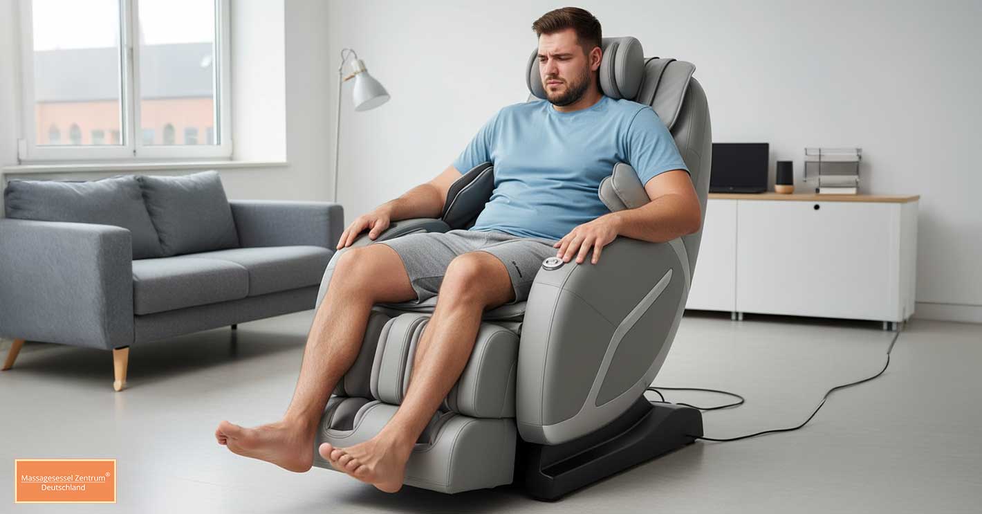 Massagesessel Ratgeber 2025 - große Menschen
