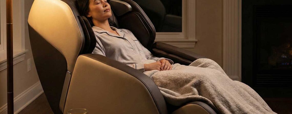 Besser schlafen dank Massagesessel: Die wissenschaftliche Wirkung auf Ihre Nachtruhe