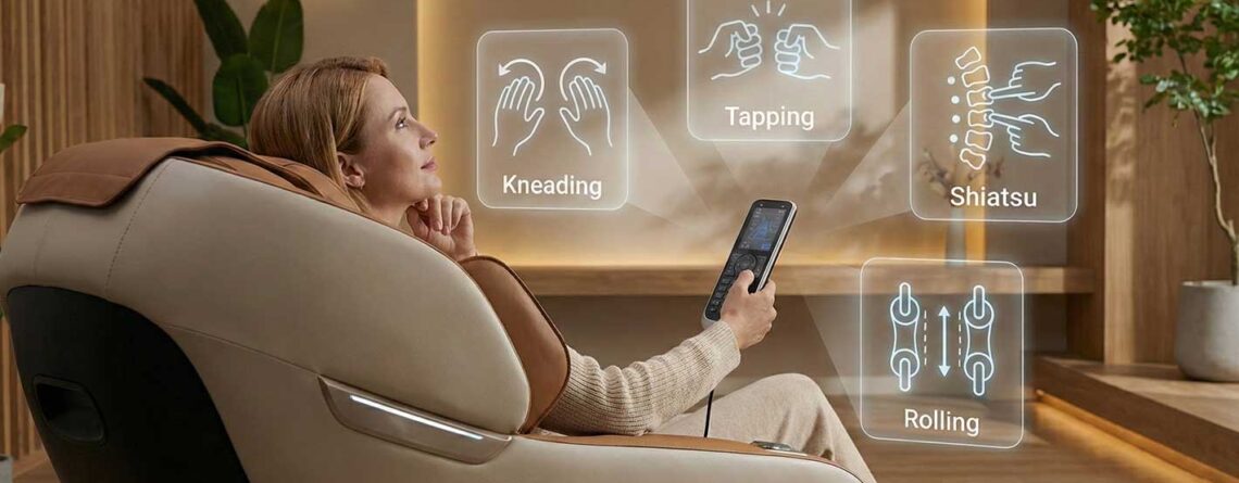 Massagearten im Fokus: Was Ihr Massagesessel wirklich kann
