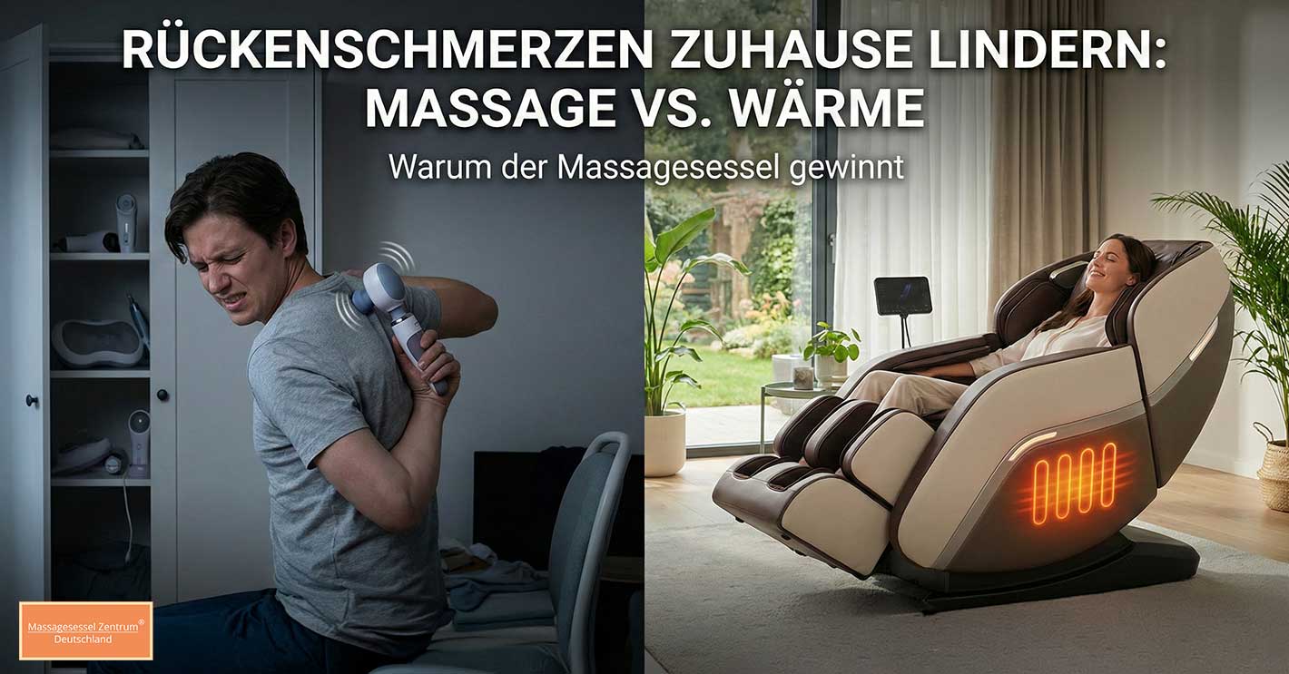 Rückenschmerzen zuhause lindern