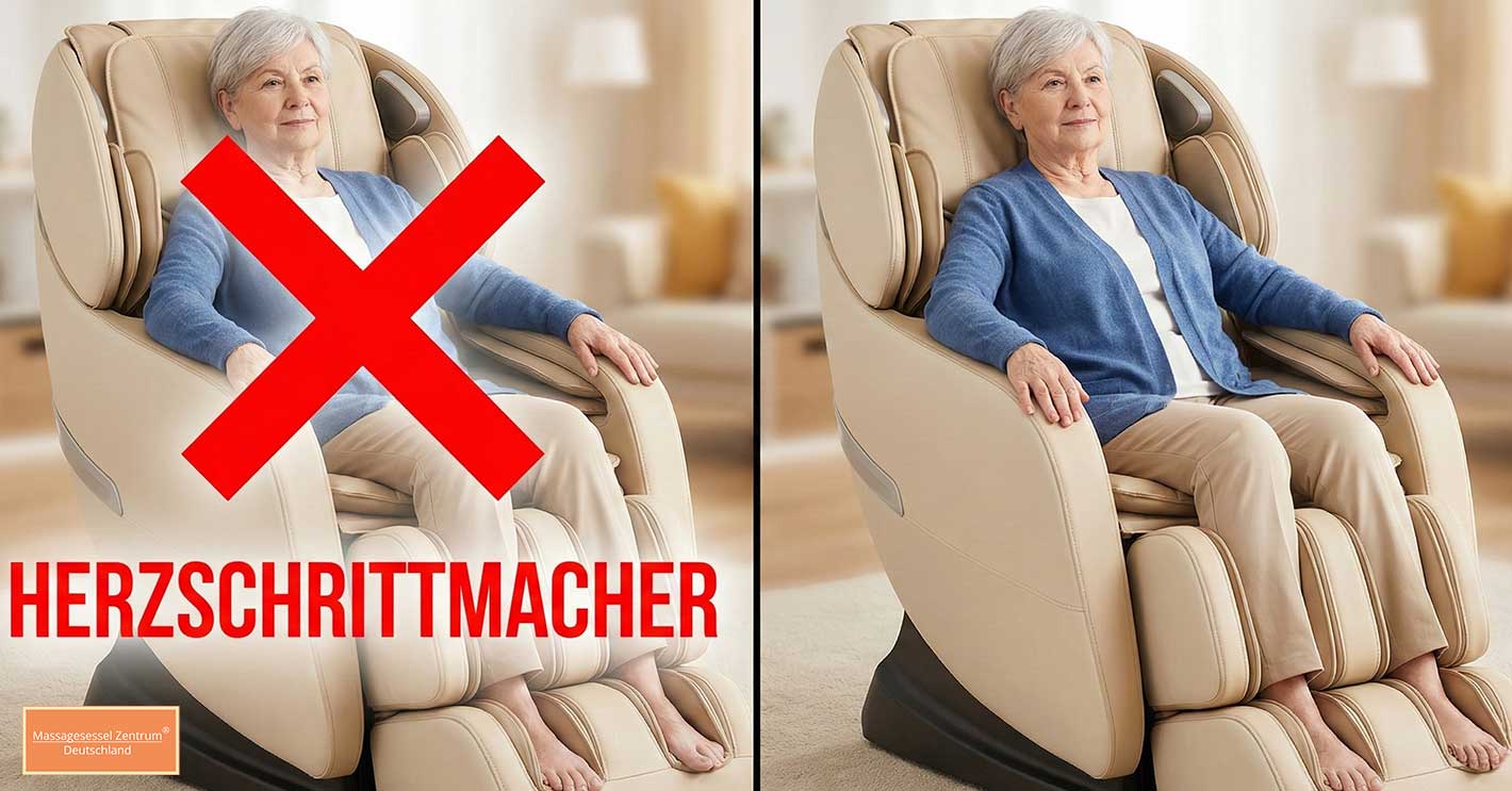Sicherheit geht vor: Wann Sie auf einen Massagesessel verzichten sollten