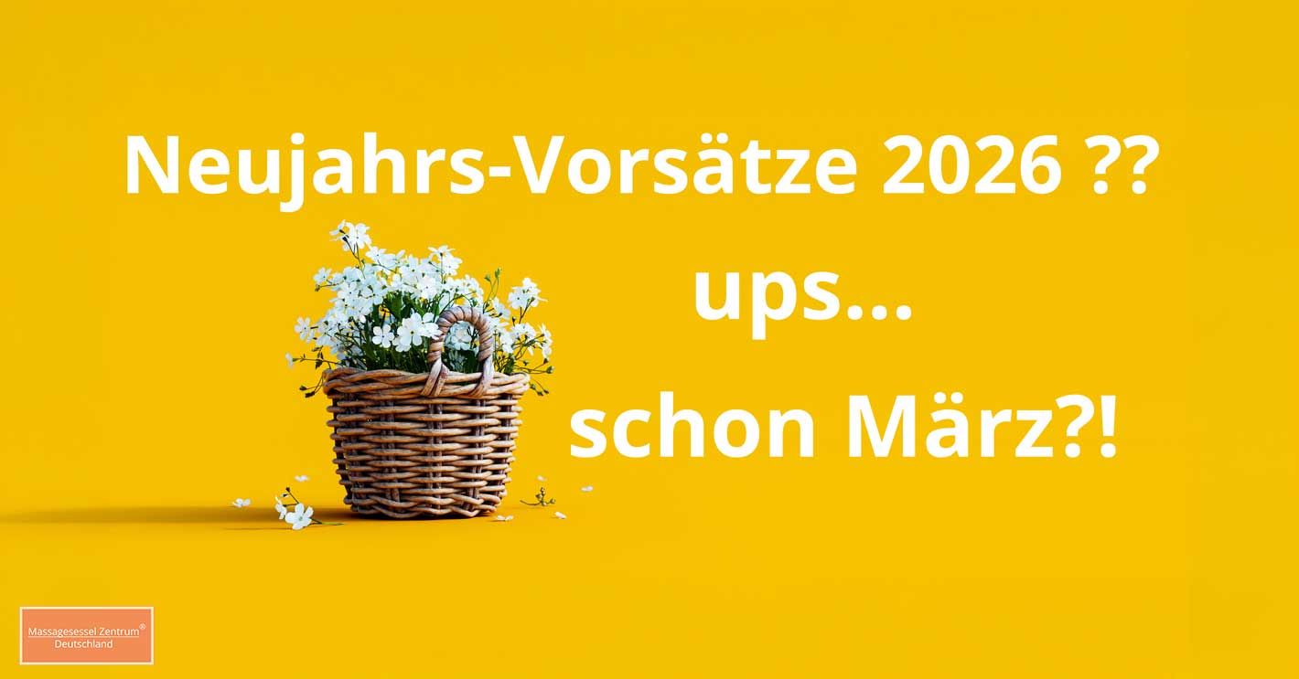 Neujahrsvorsätze im Check: Schon März – und der Rücken zwickt noch immer?